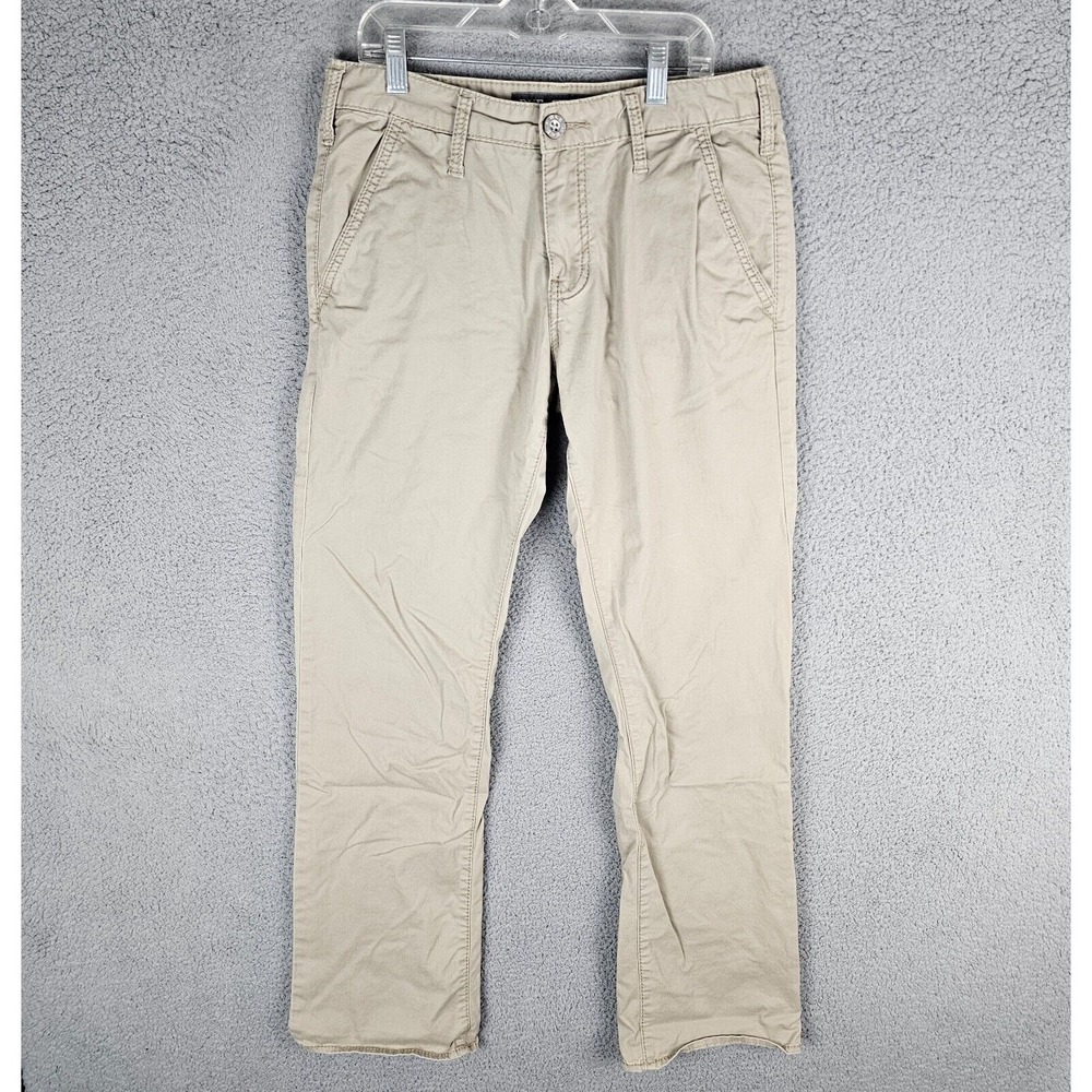 BKE Chino Men 29 Beige Jake Canvas Straight Leg Mid Rise Casual Pants